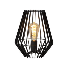 Lucide REDA - Tischleuchte - 1xE27 - Schwarz Lucide REDA - Tischleuchte - 1xE27 - Schwarz
