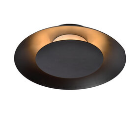 Lucide FOSKAL - Deckenleuchte - Ø 21,5 cm - LED - 1x6W 2700K - Schwarz Lucide FOSKAL - Deckenleuchte - Ø 21,5 cm - LED - 1x6W 2700K - Schwarz