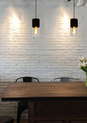 Lucide ZINO - Hängeleuchte - Ø 10 cm - 1xE27 - Fumé Lucide ZINO - Hängeleuchte - Ø 10 cm - 1xE27 - Fumé