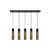 Lucide LIONEL - Hängeleuchte - 5xE27 - Schwarz Lucide LIONEL - Hängeleuchte - 5xE27 - Schwarz