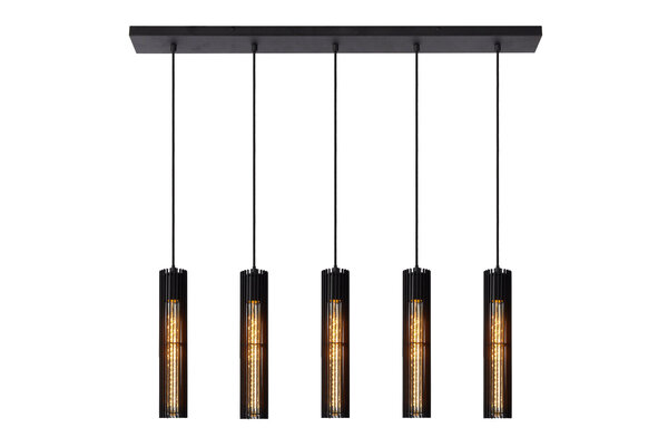 Lucide LIONEL - Hängeleuchte - 5xE27 - Schwarz