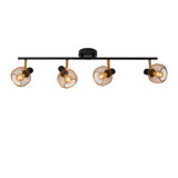 Lucide MAREN - Deckenstrahler - 4xE14 - Matt Gold / Messing Lucide MAREN - Deckenstrahler - 4xE14 - Matt Gold / Messing