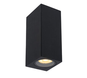 Lucide ZARO - Wandstrahler / Wandleuchte Innen/Außen - 2xGU10 - IP44 - Schwarz Lucide ZARO - Wandstrahler / Wandleuchte Innen/Außen - 2xGU10 - IP44 - Schwarz