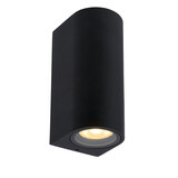 Lucide ZARO - Wandstrahler / Wandleuchte Innen/Außen - 2xGU10 - IP44 - Schwarz Lucide ZARO - Wandstrahler / Wandleuchte Innen/Außen - 2xGU10 - IP44 - Schwarz