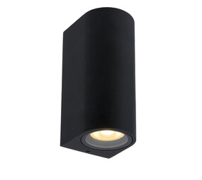 Lucide ZARO - Wandstrahler / Wandleuchte Innen/Außen - 2xGU10 - IP44 - Schwarz Lucide ZARO - Wandstrahler / Wandleuchte Innen/Außen - 2xGU10 - IP44 - Schwarz