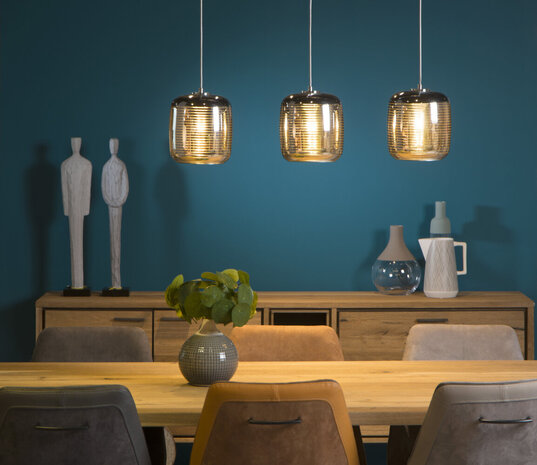 Lucide ERYN - Hängeleuchte - 3xE27 - Chrom Lucide ERYN - Hängeleuchte - 3xE27 - Chrom