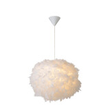 Lucide GOOSY SOFT - Hängeleuchte - Ø 50 cm - 1xE27 - Weiß Lucide GOOSY SOFT - Hängeleuchte - Ø 50 cm - 1xE27 - Weiß