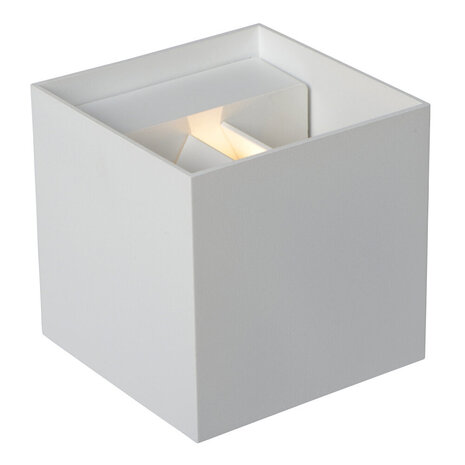 Lucide AXI - Wandstrahler / Wandleuchte Badezimmer - LED - 2x7W 2700K - IP54 - Einstellbarer Abstrahlwinkel - Weiß Lucide AXI - Wandstrahler / Wandleuchte Badezimmer - LED - 2x7W 2700K - IP54 - Einstellbarer Abstrahlwinkel - Weiß