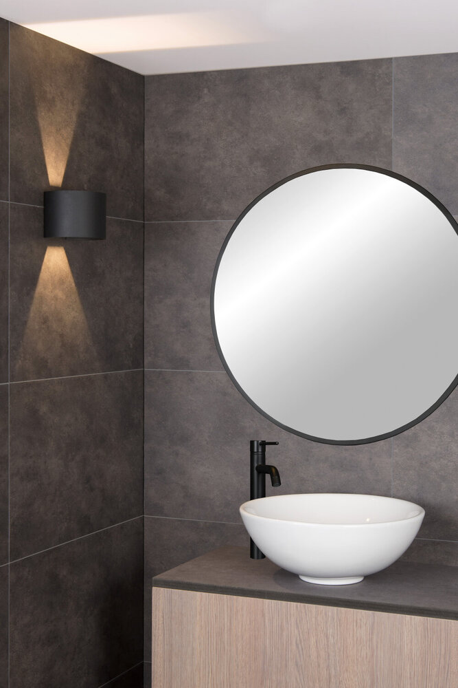 Lucide AXI - Wandstrahler / Wandleuchte Badezimmer - LED - 2x7W 2700K - IP54 - Einstellbarer Abstrahlwinkel - Schwarz Lucide AXI - Wandstrahler / Wandleuchte Badezimmer - LED - 2x7W 2700K - IP54 - Einstellbarer Abstrahlwinkel - Schwarz