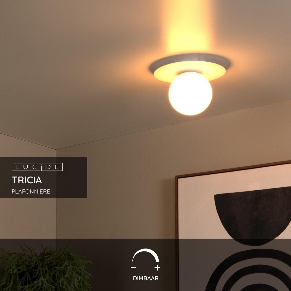 Lucide TRICIA - Deckenleuchte - Ø 25 cm - 1xE27 - Weiß Lucide TRICIA - Deckenleuchte - Ø 25 cm - 1xE27 - Weiß