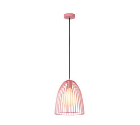 Lucide MACARONS - Hängeleuchte - Ø 24,5 cm - 1xE27 - Rosa Lucide MACARONS - Hängeleuchte - Ø 24,5 cm - 1xE27 - Rosa