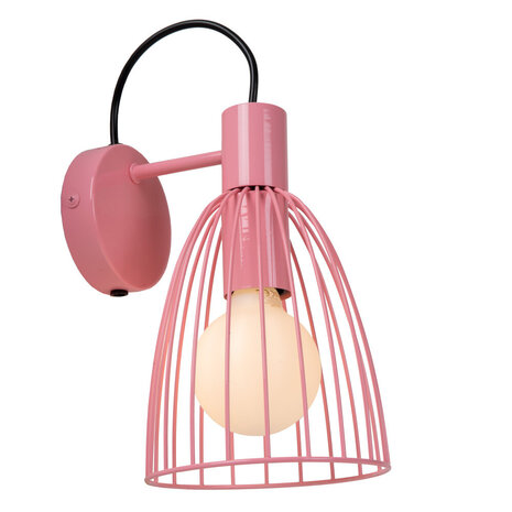 Lucide MACARONS - Wandleuchte - 1xE27 - Rosa Lucide MACARONS - Wandleuchte - 1xE27 - Rosa