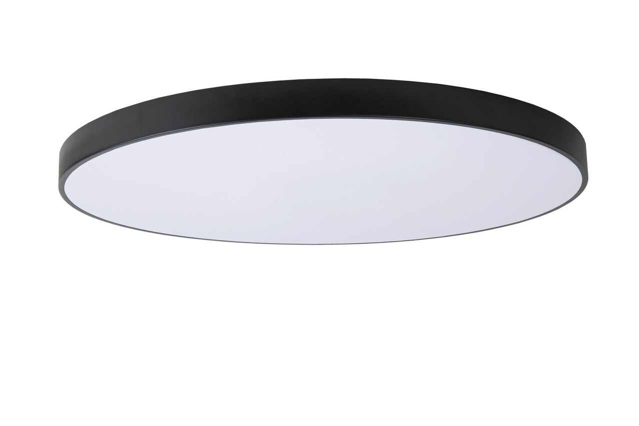 Lucide UNAR - Deckenleuchte - Ø 80 cm - LED 3 StepDim - 1x80W 2700K - Schwarz Lucide UNAR - Deckenleuchte - Ø 80 cm - LED 3 StepDim - 1x80W 2700K - Schwarz