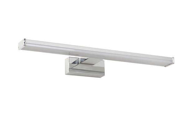 Lucide ONNO - Spiegelleuchte für das Badezimmer - LED - 1x11W 3000K - IP44 - Mattes Chrom Lucide ONNO - Spiegelleuchte für das Badezimmer - LED - 1x11W 3000K - IP44 - Mattes Chrom