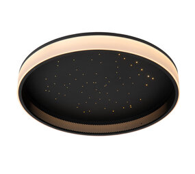 Lucide ESTREJA - Deckenleuchte - Ø 40 cm - LED Dimb. - CCT - 2500K/3000K - Schwarz Lucide ESTREJA - Deckenleuchte - Ø 40 cm - LED Dimb. - CCT - 2500K/3000K - Schwarz