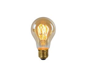 Lucide A60 - Glühlampe - Ø 6 cm - LED Dimb. - E27 - 1x4,9W 2200K - Bernstein Lucide A60 - Glühlampe - Ø 6 cm - LED Dimb. - E27 - 1x4,9W 2200K - Bernstein