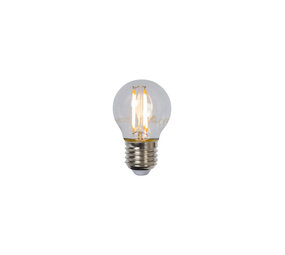 Lucide G45 - Glühlampe - Ø 4,5 cm - LED Dimb. - E27 - 1x4W 2700K - Transparent Lucide G45 - Glühlampe - Ø 4,5 cm - LED Dimb. - E27 - 1x4W 2700K - Transparent