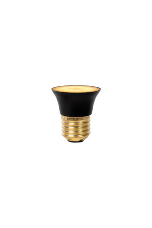 Lucide G45 - Led Birne - Ø 4,3 cm - LED 3 StepDim - E27 - 1x5W 2700K - Schwarz