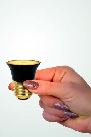 Lucide G45 - Led Birne - Ø 4,3 cm - LED 3 StepDim - E27 - 1x5W 2700K - Schwarz Lucide G45 - Led Birne - Ø 4,3 cm - LED 3 StepDim - E27 - 1x5W 2700K - Schwarz