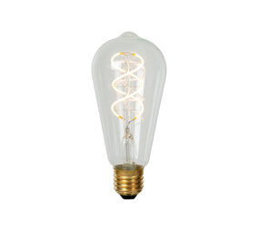 Lucide ST64 - Glühbirne - Ø 6,4 cm - LED Dimb. - E27 - 1x4,9W 2700K - Transparent Lucide ST64 - Glühbirne - Ø 6,4 cm - LED Dimb. - E27 - 1x4,9W 2700K - Transparent