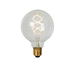 Lucide G95 - Glühlampe - Ø 9,5 cm - LED Dimb. - E27 - 1x4,9W 2700K - Transparent Lucide G95 - Glühlampe - Ø 9,5 cm - LED Dimb. - E27 - 1x4,9W 2700K - Transparent