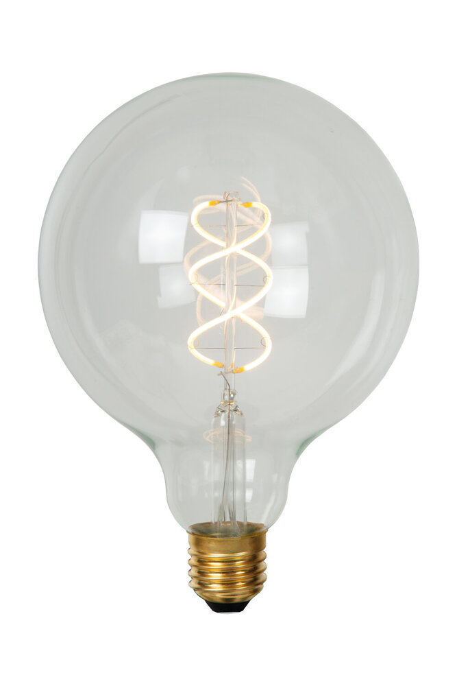 Lucide G125 - Glühlampe - Ø 12,5 cm - LED Dimb. - E27 - 1x4,9W 2700K - Transparent Lucide G125 - Glühlampe - Ø 12,5 cm - LED Dimb. - E27 - 1x4,9W 2700K - Transparent