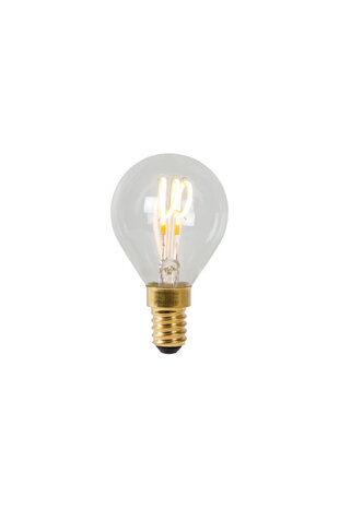 Lucide P45 - Glühbirne - Ø 4,5 cm - LED Dimb. - E14 - 1x3W 2700K - Transparent Lucide P45 - Glühbirne - Ø 4,5 cm - LED Dimb. - E14 - 1x3W 2700K - Transparent