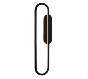 Lucide THELMA - Wandleuchte - LED Dimb. - 1x24W 2700K - Schwarz Lucide THELMA - Wandleuchte - LED Dimb. - 1x24W 2700K - Schwarz