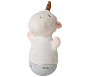 Lucide DOLLY - Kinderzimmer Tischlampe - Batterien - LED - 1x3W 2700K - Mit Musikfunktion - Weiß Lucide DOLLY - Kinderzimmer Tischlampe - Batterien - LED - 1x3W 2700K - Mit Musikfunktion - Weiß