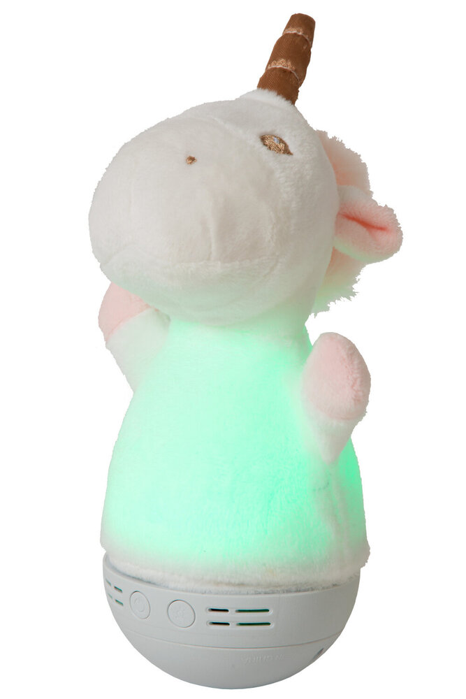 Lucide DOLLY - Kinderzimmer Tischlampe - Batterien - LED - 1x3W 2700K - Mit Musikfunktion - Weiß Lucide DOLLY - Kinderzimmer Tischlampe - Batterien - LED - 1x3W 2700K - Mit Musikfunktion - Weiß