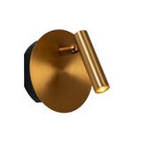 Lucide JOLIJN - Wiederaufladbare Bettleuchte / Wandleuchte - Batterie / Akku - Ø 10,2 cm - LED - 1x2W 3000K - Magnetisch - Mattes Gold / Messing Lucide JOLIJN - Wiederaufladbare Bettleuchte / Wandleuchte - Batterie / Akku - Ø 10,2 cm - LED - 1x2W 3000K - Magnetisch - Mattes Gold / Messing