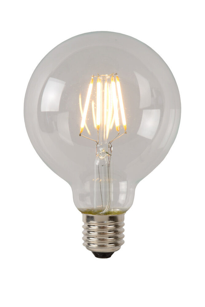 Lucide G80 Klasse A - Glühlampe - Ø 8 cm - LED - E27 - 1x7W 2700K - Transparent