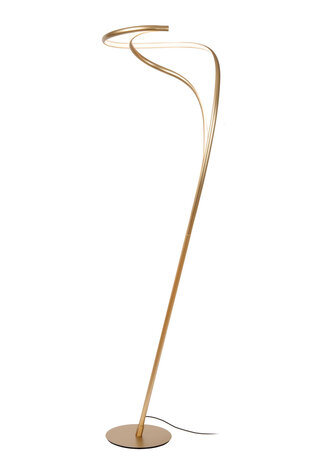 Lucide Premium SARDANA - Stehleuchte - Ø 44 cm - LED Dimb. - 1x28W 2700K - Mattes Gold / Messing Lucide Premium SARDANA - Stehleuchte - Ø 44 cm - LED Dimb. - 1x28W 2700K - Mattes Gold / Messing