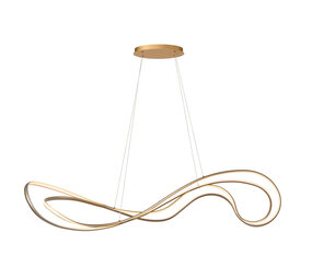 Lucide Premium SARDANA - Hängeleuchte - LED Dimb. - 1x54W 2700K - Mattes Gold / Messing Lucide Premium SARDANA - Hängeleuchte - LED Dimb. - 1x54W 2700K - Mattes Gold / Messing