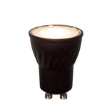 Lucide MR11 - LED Birne - Ø 3,5 cm - LED Dimb. - GU10 - 1x3,8W 2700K - Schwarz