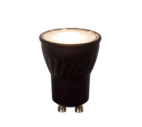 Lucide MR11 - LED Birne - Ø 3,5 cm - LED Dimb. - GU10 - 1x3,8W 2700K - Schwarz Lucide MR11 - LED Birne - Ø 3,5 cm - LED Dimb. - GU10 - 1x3,8W 2700K - Schwarz