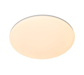 Lucide OLSON - Deckenleuchte Bad - Ø 45 cm - LED - CCT - 1x45W 3000K/6500K - IP44 - Opal Lucide OLSON - Deckenleuchte Bad - Ø 45 cm - LED - CCT - 1x45W 3000K/6500K - IP44 - Opal