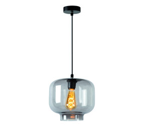 Lucide MEDINE - Hängeleuchte - Ø 25 cm - 1xE27 - Fumé Lucide MEDINE - Hängeleuchte - Ø 25 cm - 1xE27 - Fumé