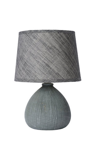 Lucide RAMZI - Tischleuchte - Ø 18 cm - 1xE14 - Grau Lucide RAMZI - Tischleuchte - Ø 18 cm - 1xE14 - Grau