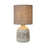 Lucide COSBY - Tischleuchte - Ø 16,5 cm - 1xE14 - Grau Lucide COSBY - Tischleuchte - Ø 16,5 cm - 1xE14 - Grau