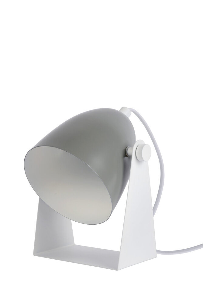 Lucide CHAGO - Tischleuchte - 1xE14 - Grau Lucide CHAGO - Tischleuchte - 1xE14 - Grau