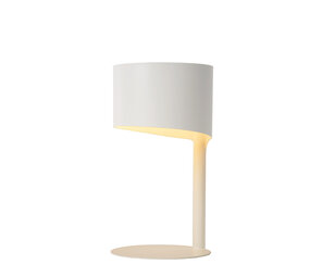 Lucide KNULLE - Tischleuchte - Ø 15 cm - 1xE14 - Weiß Lucide KNULLE - Tischleuchte - Ø 15 cm - 1xE14 - Weiß