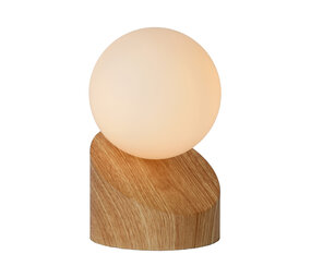 Lucide LEN - Tischleuchte - Ø 10 cm - 1xG9 - Helles Holz Lucide LEN - Tischleuchte - Ø 10 cm - 1xG9 - Helles Holz
