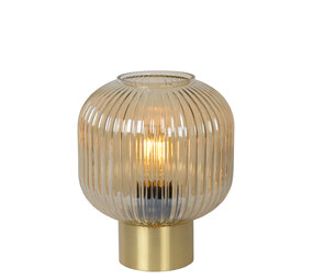 Lucide MALOTO - Tischleuchte - Ø 20 cm - 1xE27 - Bernstein Lucide MALOTO - Tischleuchte - Ø 20 cm - 1xE27 - Bernstein