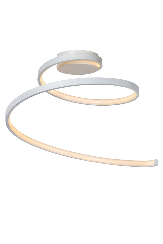 Lucide MAXENCE - Deckenleuchte - Ø 46 cm - LED 3 StepDim - 1x24W 3000K - Weiß Lucide MAXENCE - Deckenleuchte - Ø 46 cm - LED 3 StepDim - 1x24W 3000K - Weiß