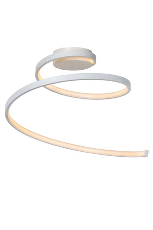 Lucide MAXENCE - Deckenleuchte - Ø 46 cm - LED 3 StepDim - 1x24W 3000K - Weiß Lucide MAXENCE - Deckenleuchte - Ø 46 cm - LED 3 StepDim - 1x24W 3000K - Weiß