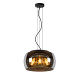Lucide OLIVIA - Hängeleuchte - Ø 40 cm - 3xE27 - Fumé Lucide OLIVIA - Hängeleuchte - Ø 40 cm - 3xE27 - Fumé