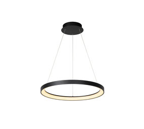 Lucide VIDAL - Hängeleuchte - Ø 58 cm - LED Dimb. - 1x48W 2700K - Schwarz Lucide VIDAL - Hängeleuchte - Ø 58 cm - LED Dimb. - 1x48W 2700K - Schwarz