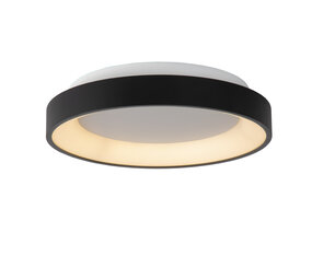 Lucide VIDAL - Deckenleuchte - Ø 28 cm - LED Dimb. - 1x20W 2700K - Schwarz Lucide VIDAL - Deckenleuchte - Ø 28 cm - LED Dimb. - 1x20W 2700K - Schwarz