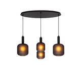 Lucide ELOISE - Hängeleuchte - 4xE27 - Schwarz Lucide ELOISE - Hängeleuchte - 4xE27 - Schwarz